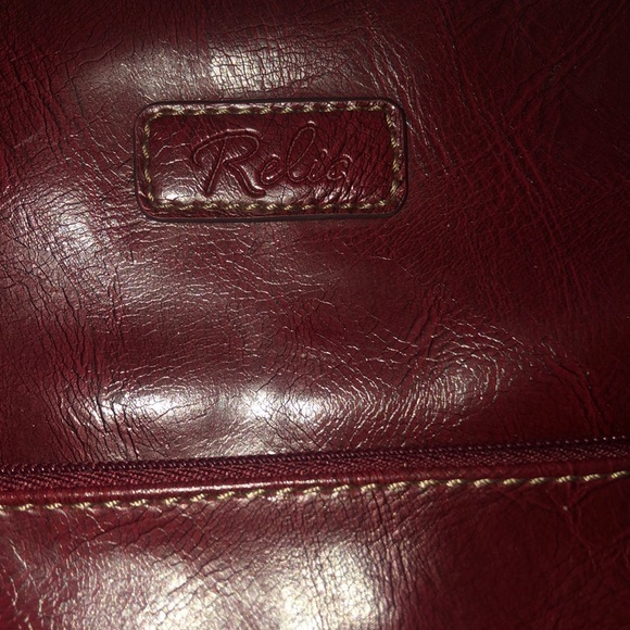 Relic by fossil maroon crossbody purse - Picture 3 of 8